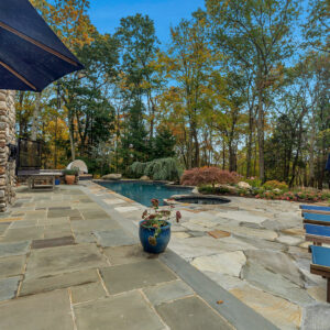 Custom Patio & Outdoor Living Space in Redding, CT